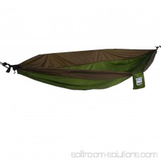Equip 1-Person Durable Nylon Portable Hammock for Camping, Hiking, Backpacking, Travel, Includes Hanging Kit 566019016
